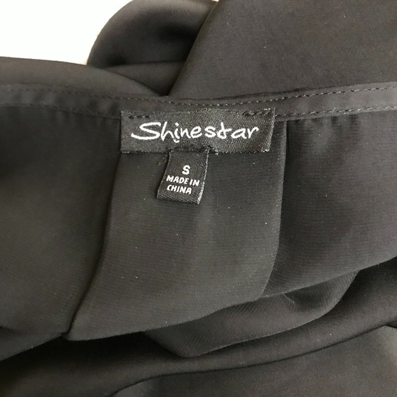 Shine Star Cuffed Short Sleeve High Low Top BB364 - Picture 7 of 8